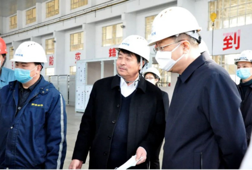 省工商联主席刘劲松一行来澳门广东会网站集团调研指导工作