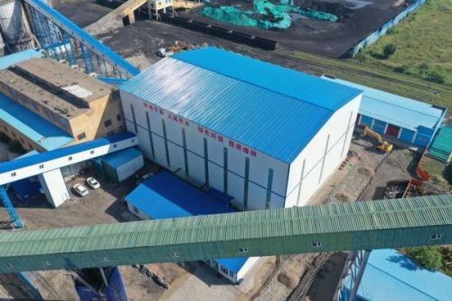 澳门广东会网站又一全粒级干选旗舰项目安装完成！