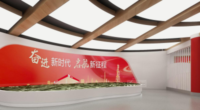 齐鲁石化企业展厅设计