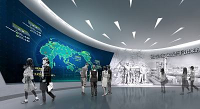 《多媒体加持下的宁煤集团展厅设计之旅》