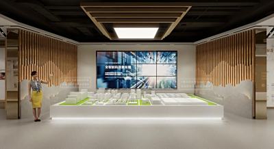 智慧科技点亮凯意石化展厅：融合新中式与未来感的设计华章