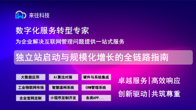 獨立站啟動與規模化增長的全鏈路指南