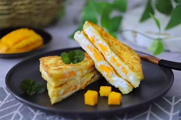芒果酸奶吐司