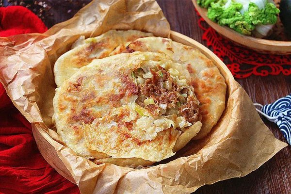郑州猪肉大葱馅饼