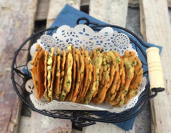 江西葱脆饼制作