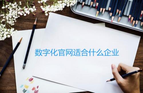 數字化官網(wǎng)都適合哪些企業(yè)