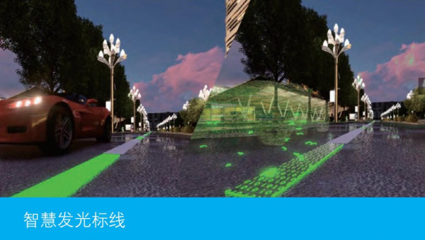 智慧发光标线