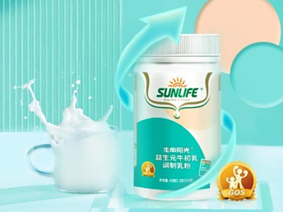 2022年生命阳光又一新品问世；牛初乳升级版-益生元牛初乳