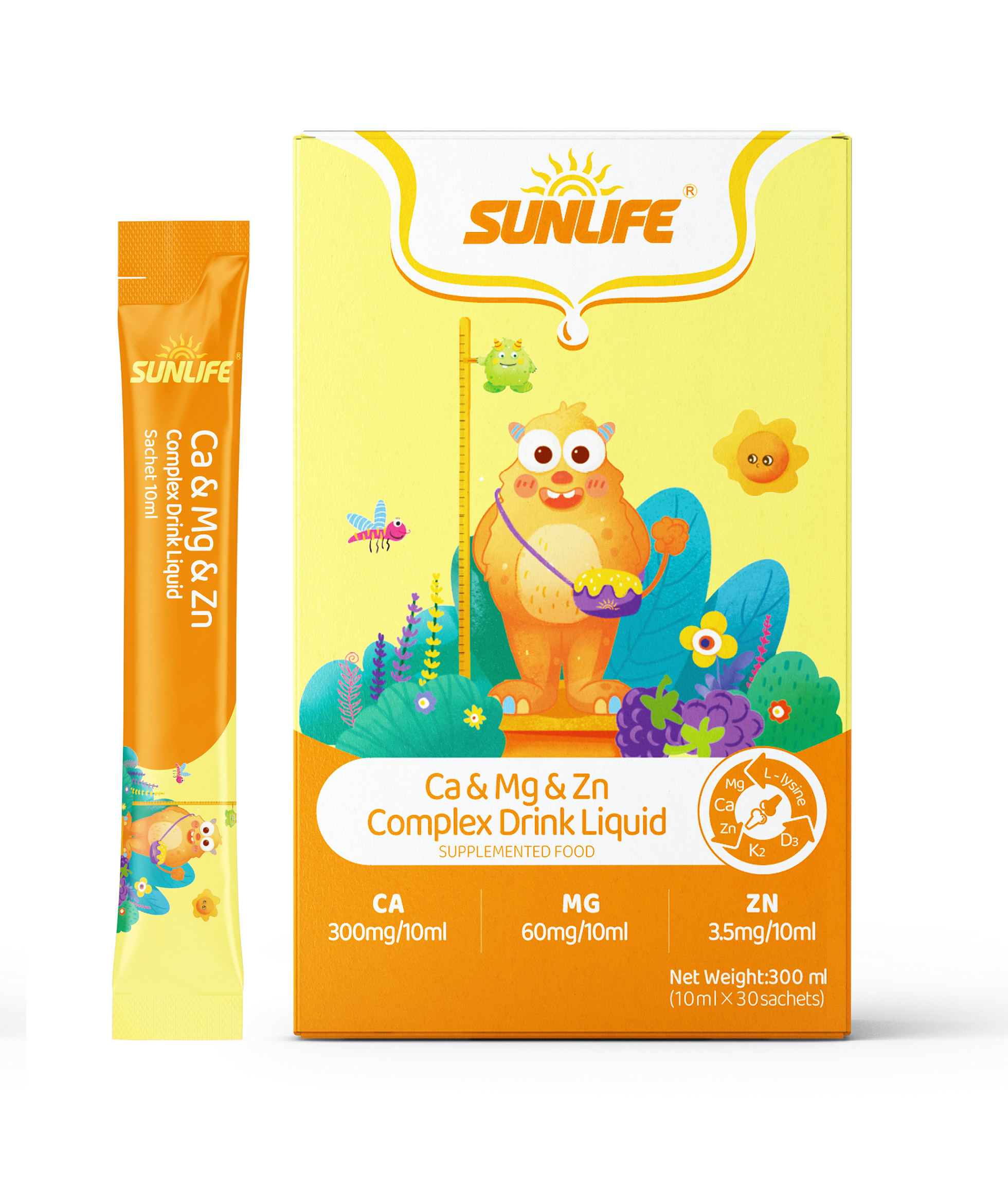 SUNLIFE Calcium-Magnesium-Zinc