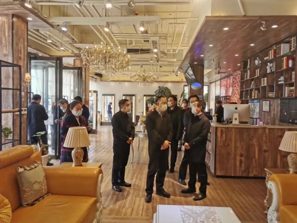 天津市副市长莅临一東，就问题给予解决