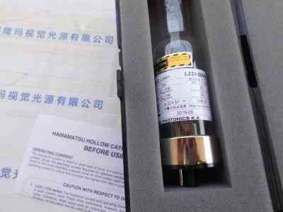 HAMAMATSU滨松  L233-50NQ(SN)  空心阴极灯