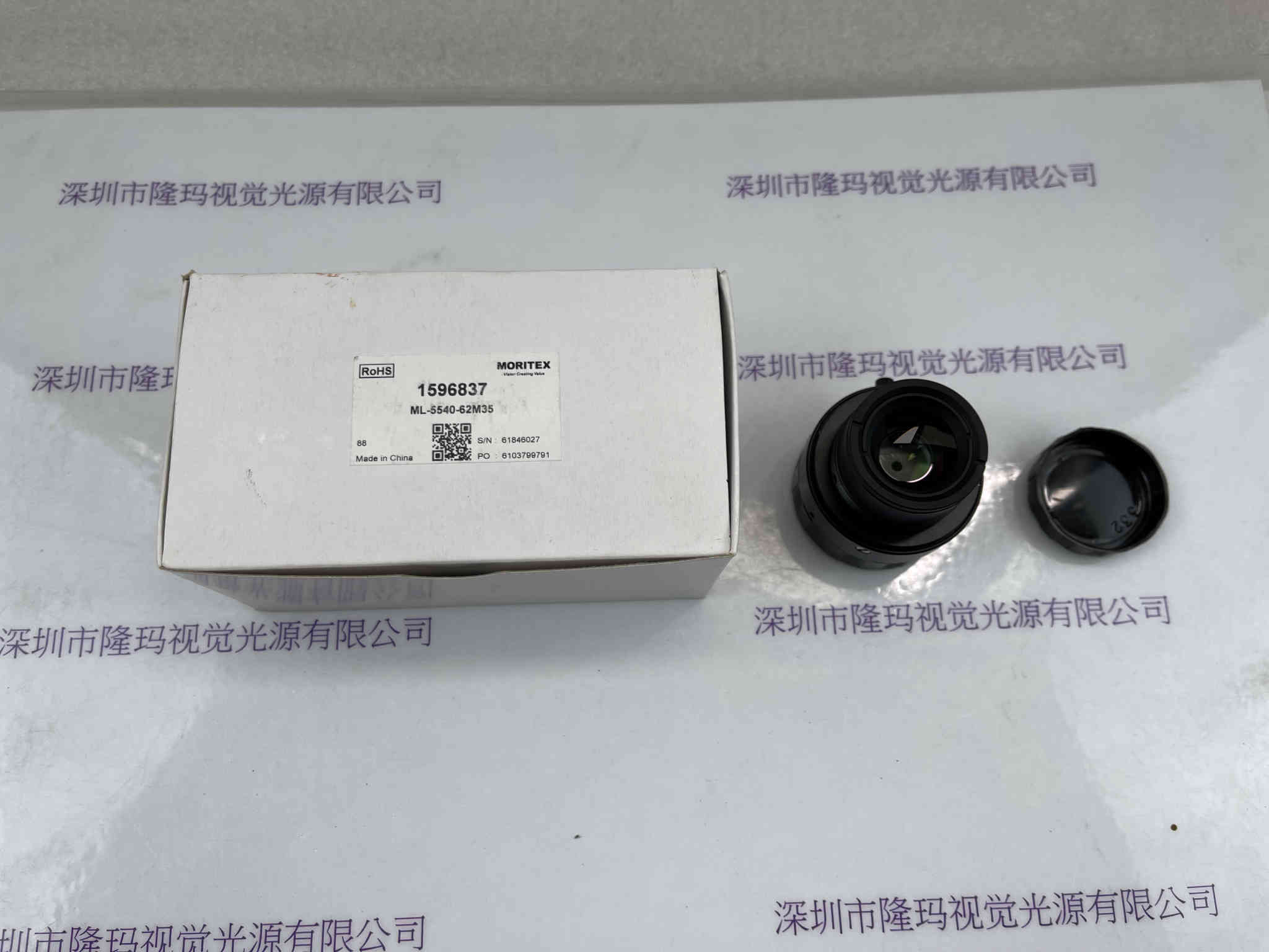 MORITEX茉丽特  远心镜头 ML-5540-62M35