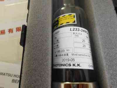 HAMAMATSU滨松  L233-34NQ(SE)  空心阴极灯