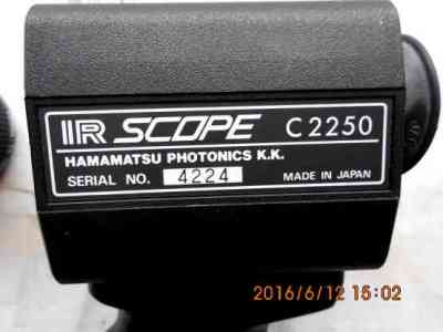 HAMAMATSU滨松  IR SCOPE C2250红外线观察装置