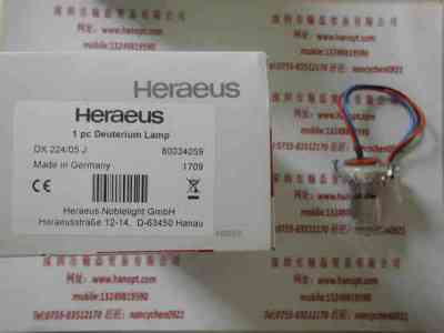 HERAEUS贺利氏  DX224-05J  氘灯