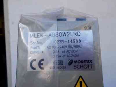 MORITEX茉丽特  MLEK-A080W2LRD-100V  光源控制器