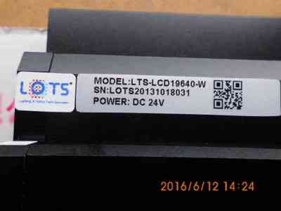 LOTS  LTS-LCD19640-W 紫外线检查灯