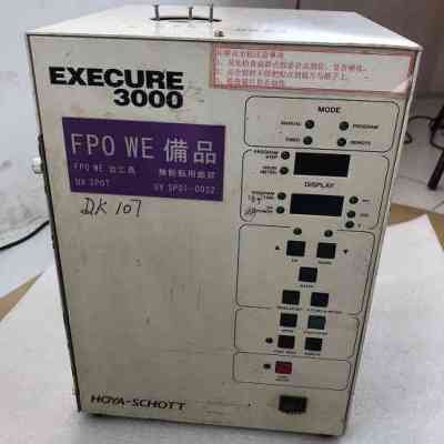 HOYA豪雅  EXECURE3000  UV光源控制器紫外线光源箱UV固化光源装置    二手