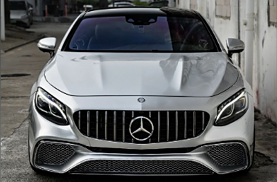 超亮金属银 - 奔驰