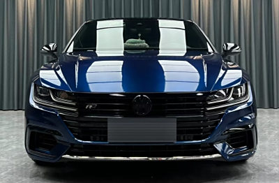 原车漆暗夜蓝 - 大众