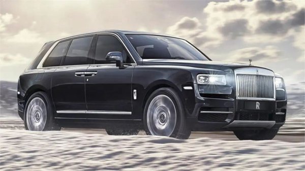 顶级奢华SUV——劳斯莱斯库里南装贴膜太极隐形车衣