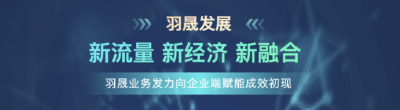 新流量、新经济、新融合｜羽晟业务发力向企业端赋能成效初现
