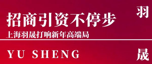 招商引资不停步，上海羽晟打响新年高端局