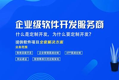 什么是定制开发，为什么要定制开发？
