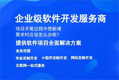 項目開展過程中想新增需求時應該怎么辦呢？