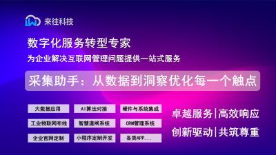 采集助手：從數據到洞察，優化每一個觸點