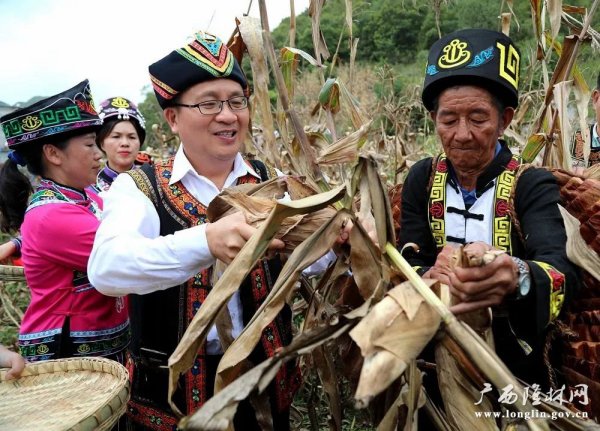 隆林：仡佬族同胞庆丰收 盛装欢度尝新节