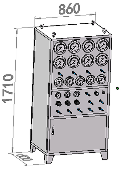 手动气密性试验台