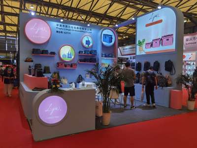 上海国际礼品及家居用品展览会上海国际网红品牌博览会展台搭建案例