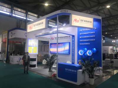 上海国际压缩机及设备展览会展台搭建案例