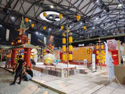 上海游戏展会搭建案例