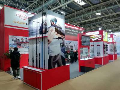 中国国际钓鱼用品贸易展览会展位搭建案例