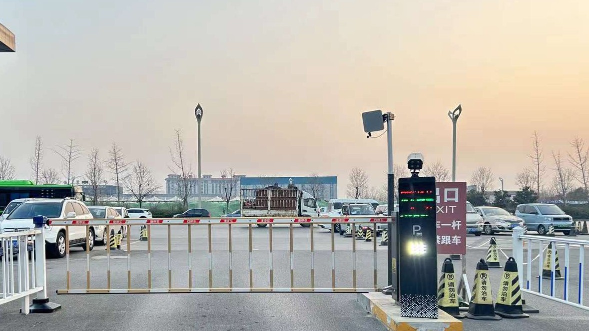 商丘市某商场车牌识别