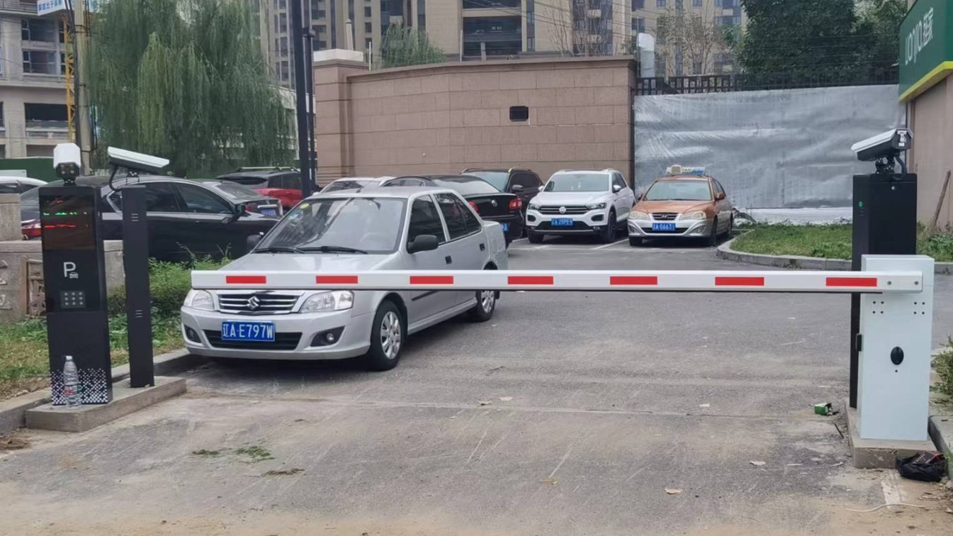 小区车牌识别直杆道闸