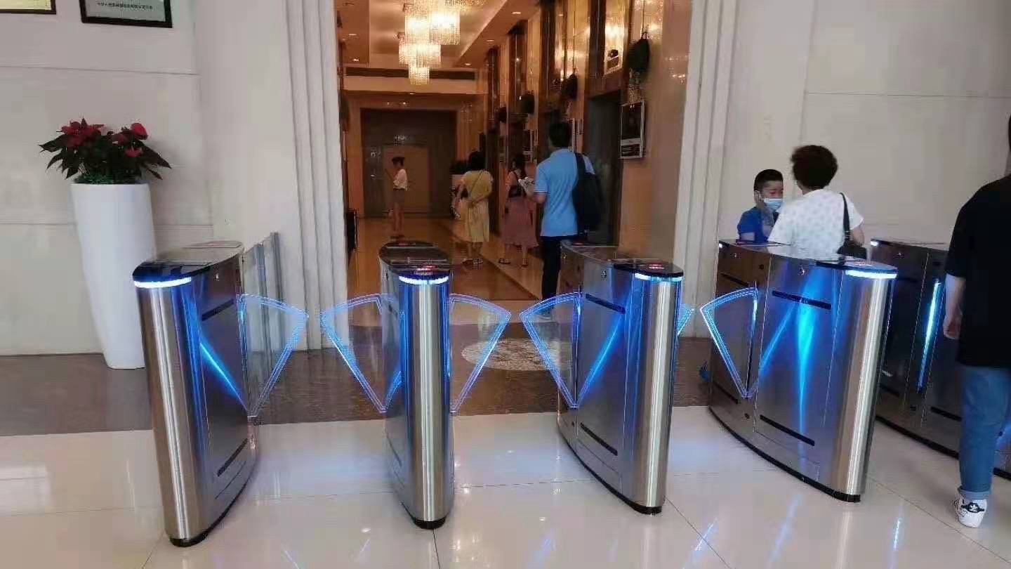 写字楼船型翼闸