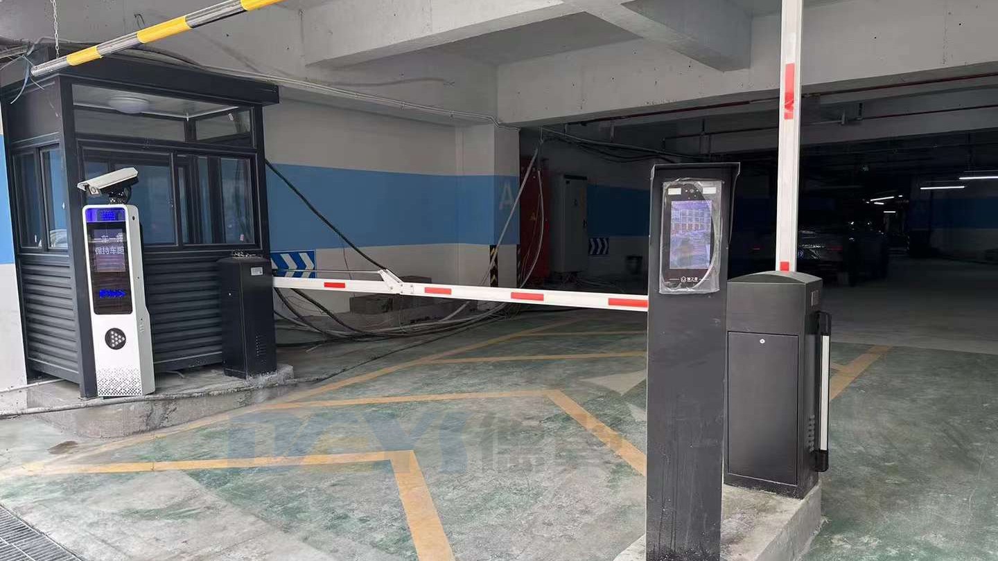 地下停车场车牌识别