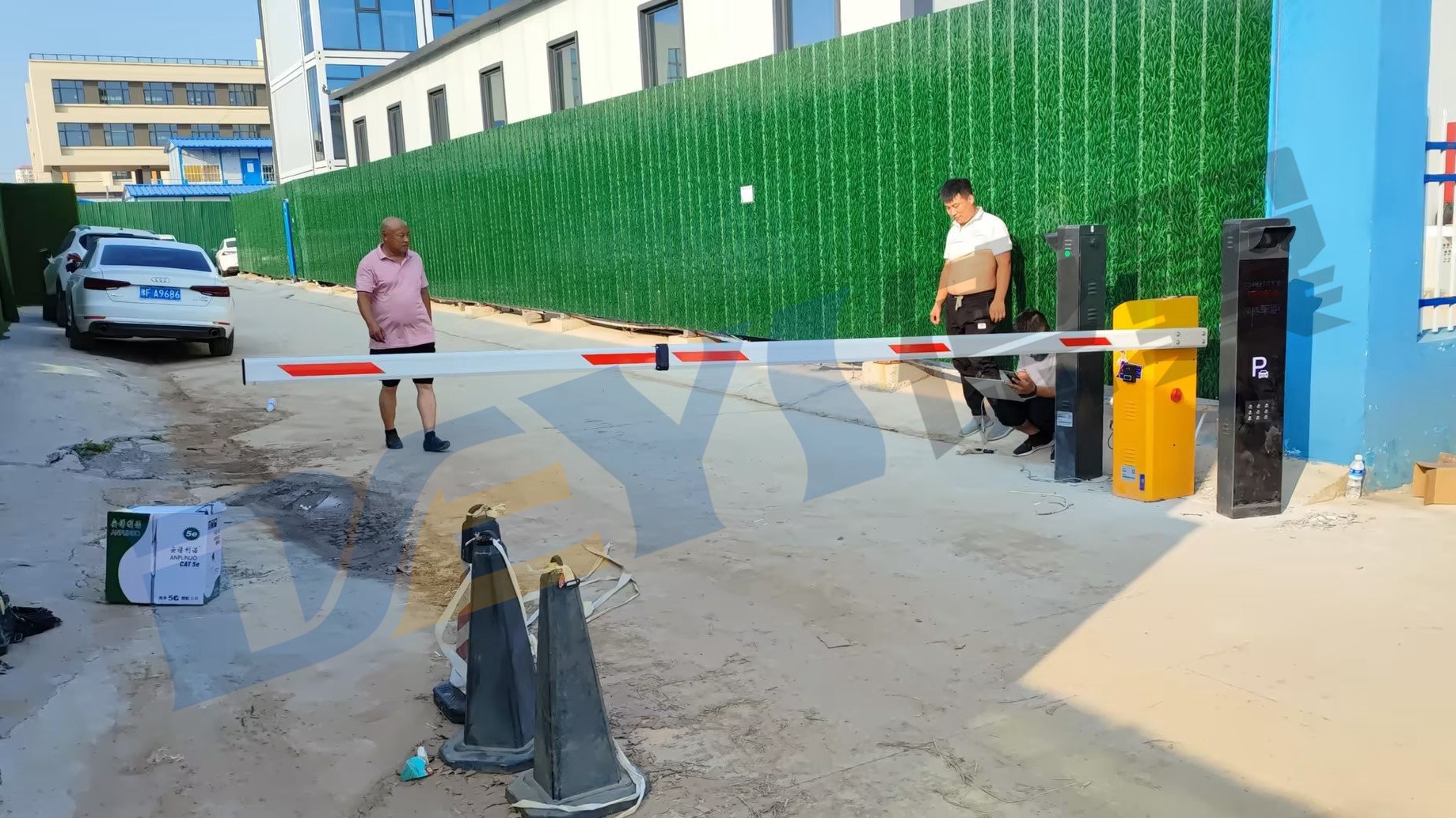 中建三局车牌识别