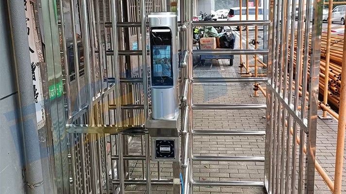 工地人脸识别全高转闸