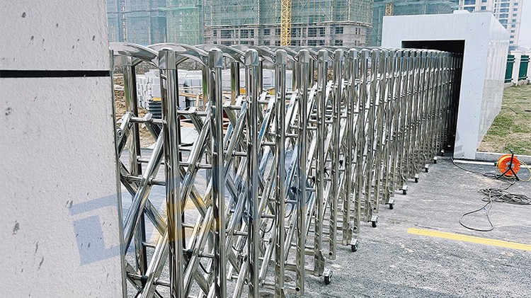 泗县污水处理厂伸缩门