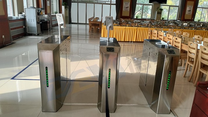 河北张家口某部队食堂消费人脸翼闸