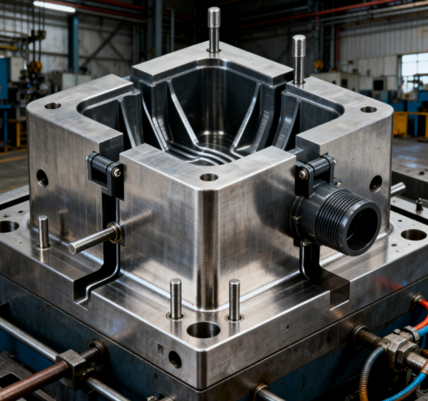 SMC铁路信号方向盒模具特点