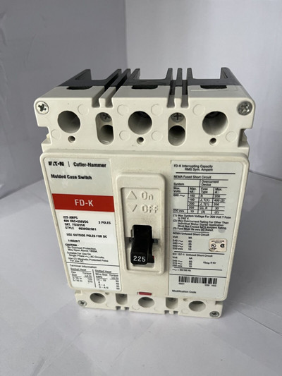 EATON Cutler-Hammer 断路器 FD3225K 