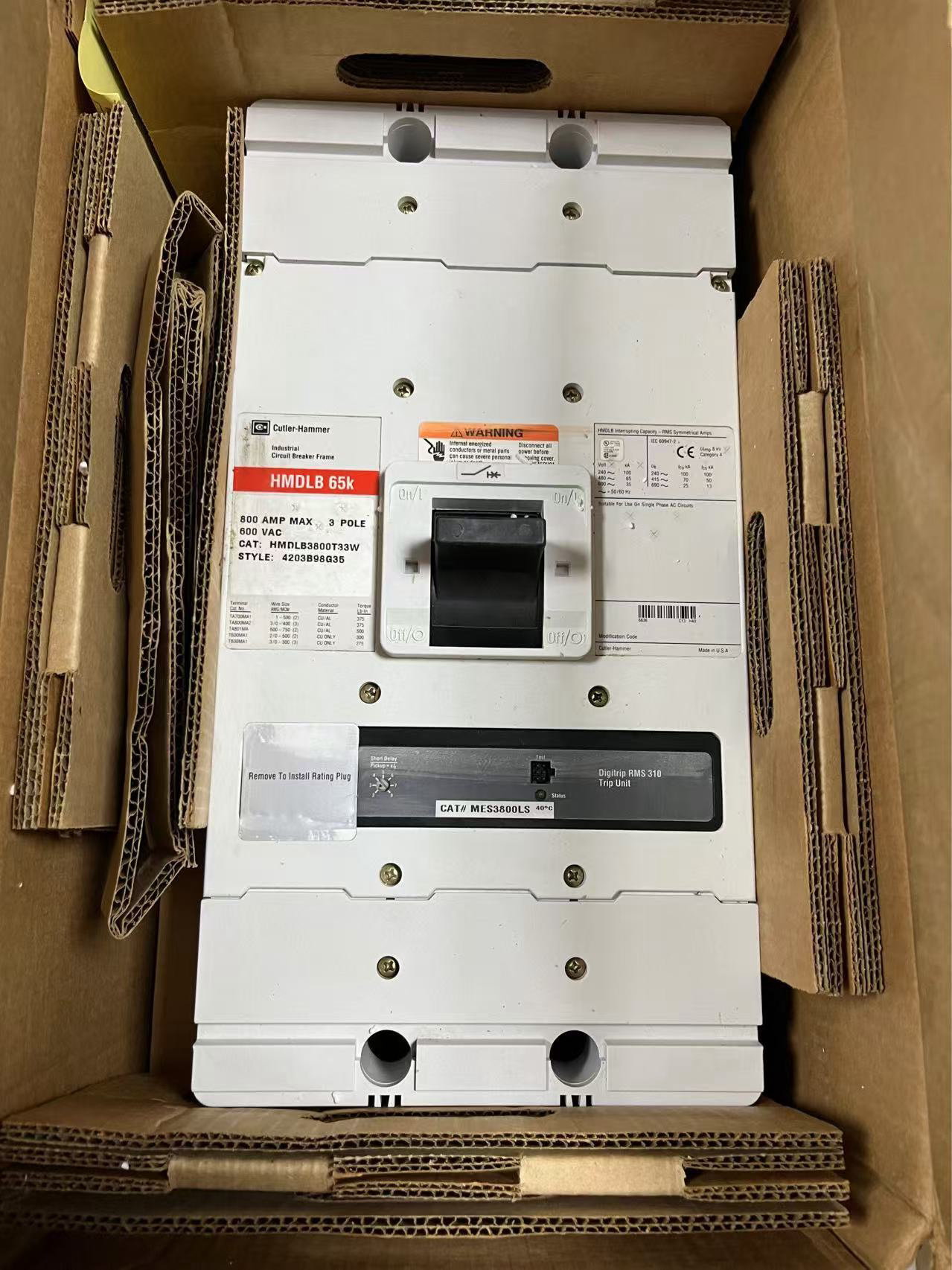 现货库存 EATON /施耐德 断路器 HMDLB3800T33W 原装正品 优势供应#A