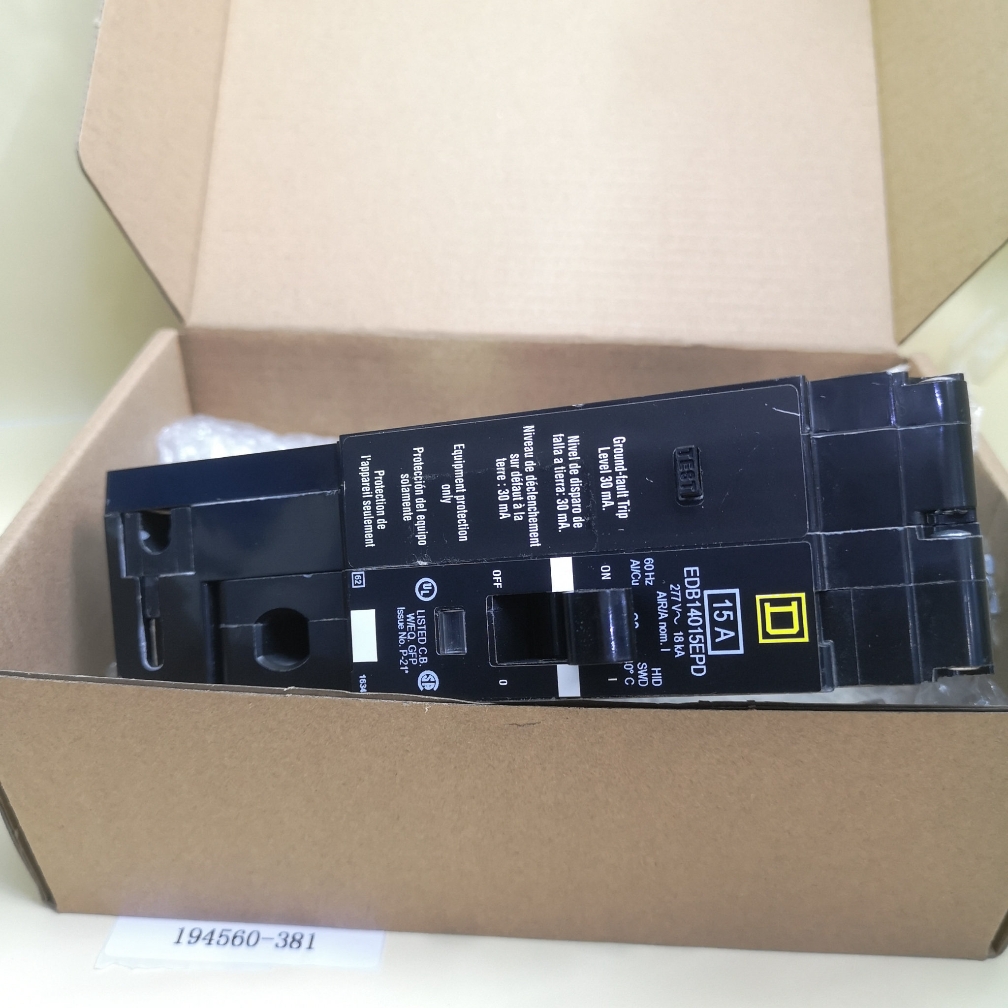 现货库存 SQUARE D/施耐德 断路器 EGB14020EPD 原装正品 优势供应#A