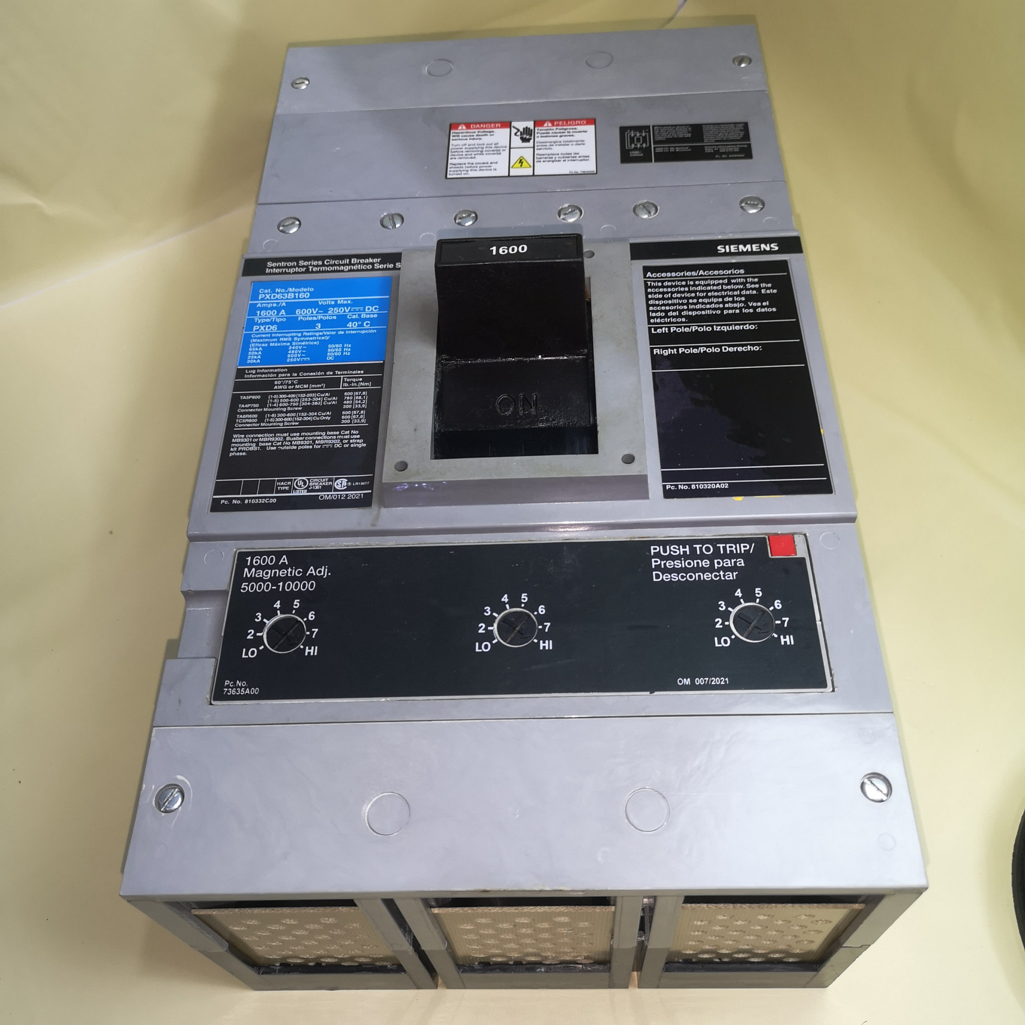 现货库存  优势供应 Siemens/西门子 断路器  PXD63B160  原装正品 #L