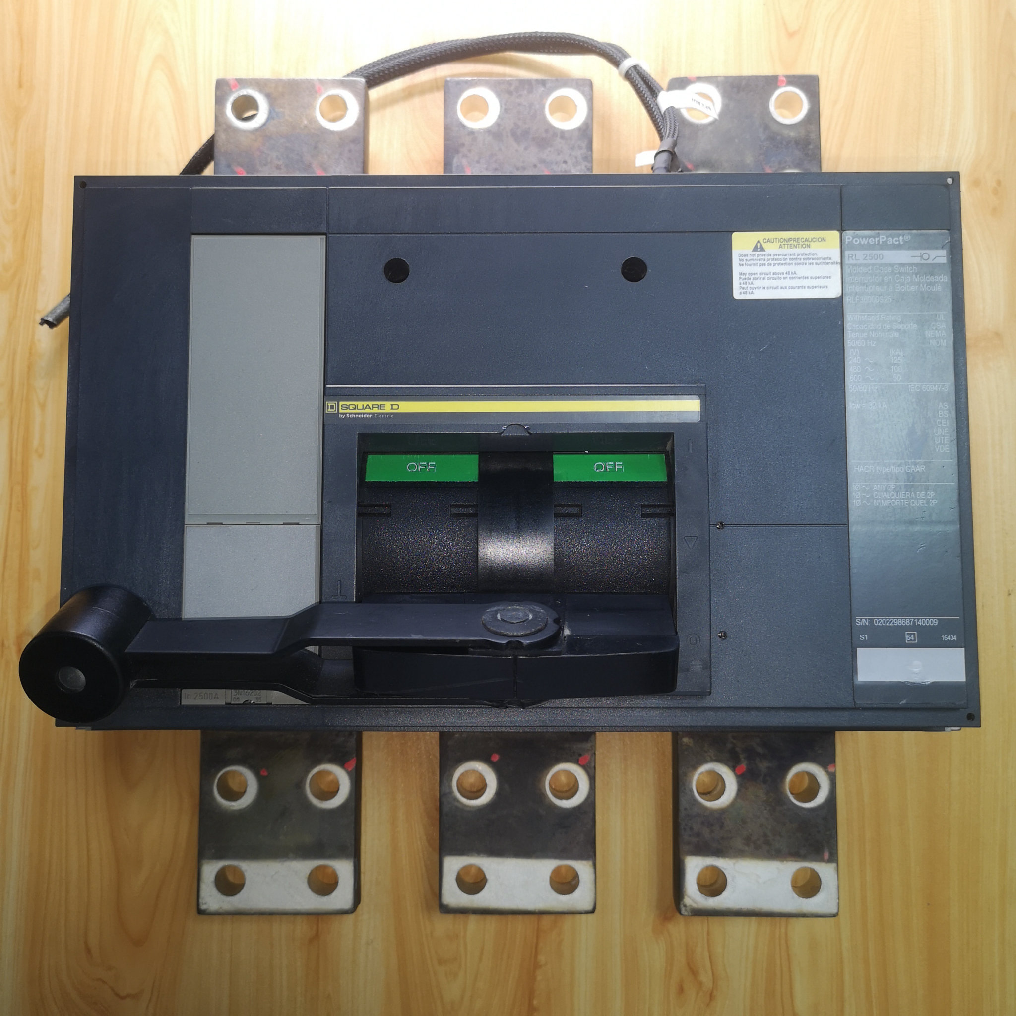 优势供应 现货库存 SQUARE D/施耐德 断路器  RLF36000S25 原装正品 #L
